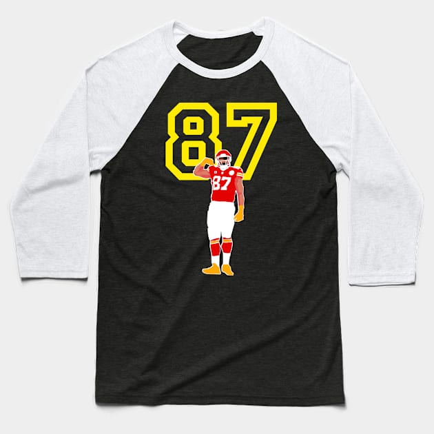 Travis kelce Baseball T-Shirt by Qrstore